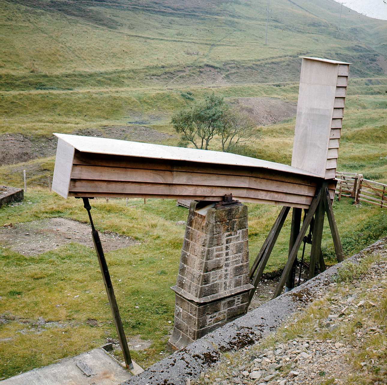 Scotland Wanlockhead flopjack engine 1973